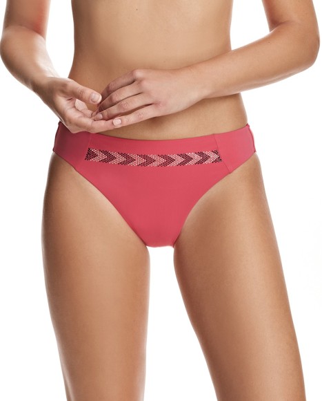Braga bikini básica aqua rosa