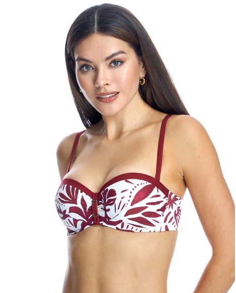 Top bikini Ory corte strapler con copa y aro Bembie