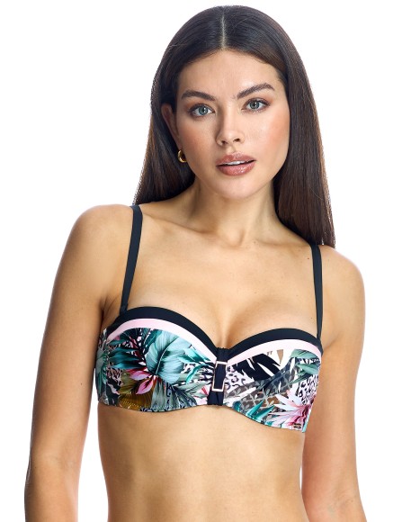 Top bikini Ory corte strapler con copa y aro Kerala