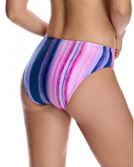 Braga de bikini para mujer costado más alto en color azul Braga de bikini para mujer costado más alto en color azul