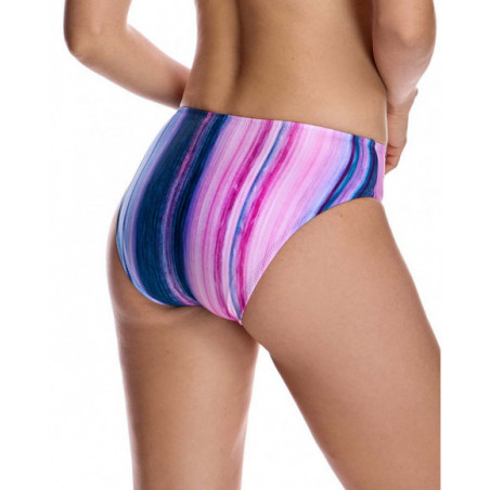 Braga de bikini para mujer costado más alto en color azul Braga de bikini para mujer costado más alto en color azul