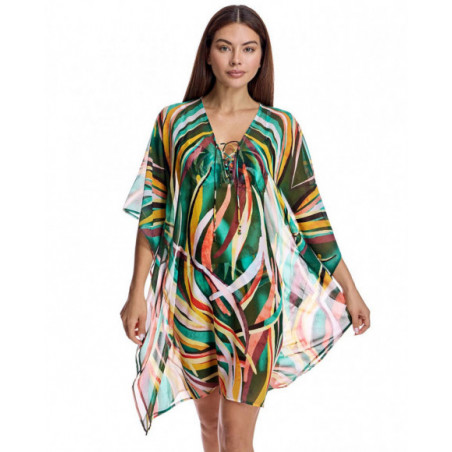 Kaftan para mujer en color verde agua Kaftan para mujer en color verde agua