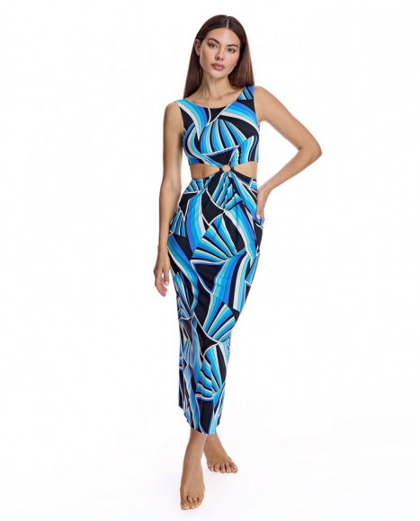 Vestido ceñido para mujer en color azul marino Vestido ceñido para mujer en color azul marino