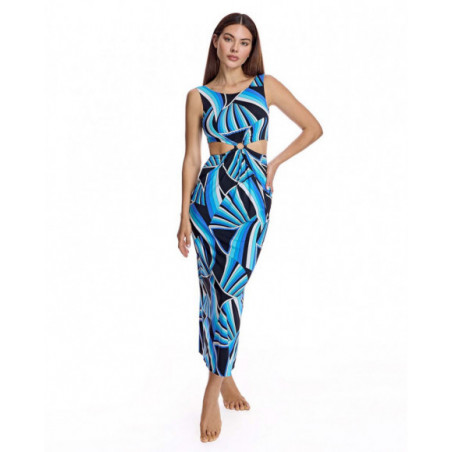 Vestido ceñido para mujer en color azul marino Vestido ceñido para mujer en color azul marino