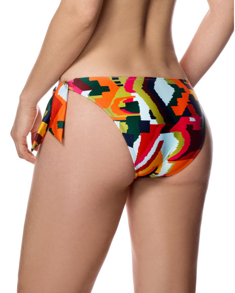 Braga de bikini de mujer con lazadas laterales y corte clásico